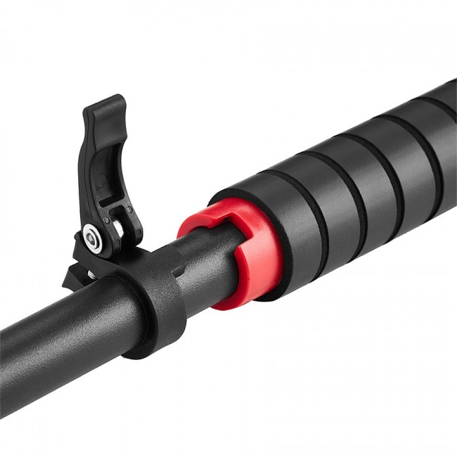 Турник раздвижной 4FIZJO PRO 72-110 см Black/Red (P-5907739313263)