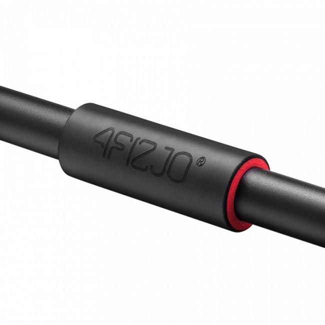 Турник раздвижной 4FIZJO 66-100 см Black/Red (P-5907739310385)
