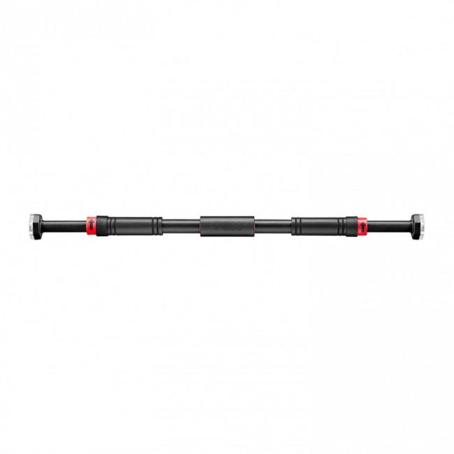 Турник раздвижной 4FIZJO 66-100 см Black/Red (P-5907739310385)