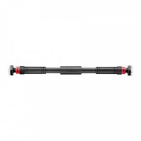 Турник в дверной проем раздвижной 4FIZJO 66-100 см Black/Red (P-5907739310385)