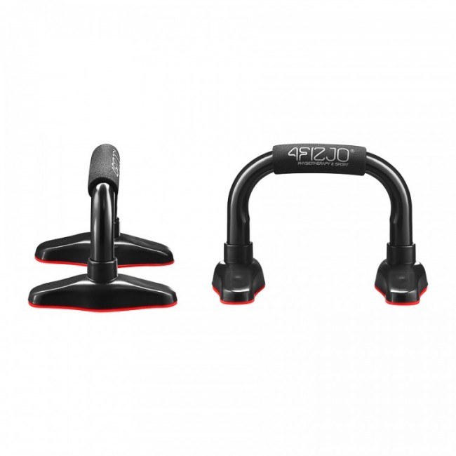 Упоры для отжиманий 4FIZJO Push-up Bars Black/Red (P-5907739310392)