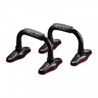 Упоры для отжиманий 4FIZJO Push-up Bars Black/Red (P-5907739310392)