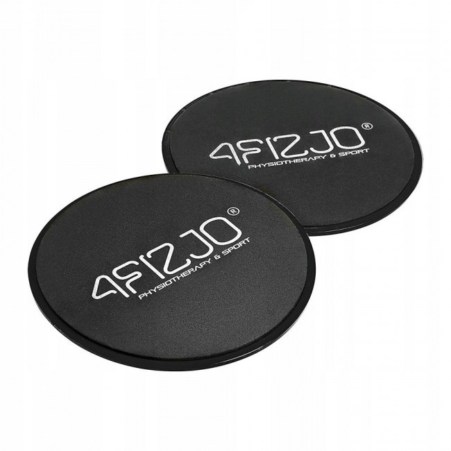 Диски-слайдеры для скольжения (глайдинга) 4FIZJO Sliding Disc Black (P-5907739313355)