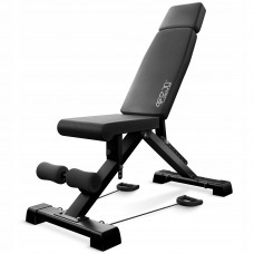 Скамья для тренировок 4FIZJO Evo универсальная, регулируемая Black (P-5905973404211)
