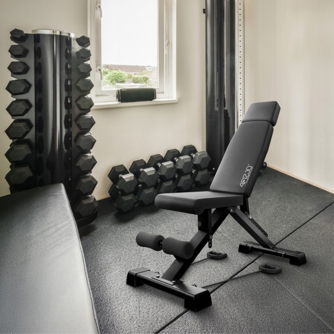 Скамья для тренировок 4FIZJO Evo универсальная, регулируемая Black (P-5905973404211)