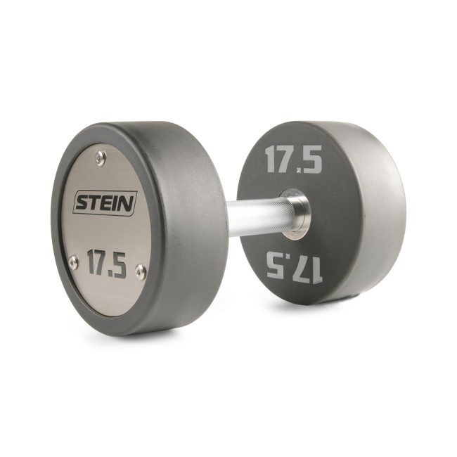 Гантель поліуретанова преміум 17,5 кг. Stein. OK1036H-17,5