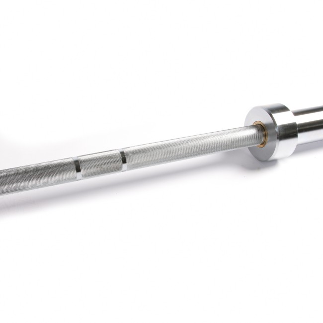 Гриф олімпійський 45# Spring Steel 28 мм. 670 кг. 2.2 м. Stein. OK5003-1