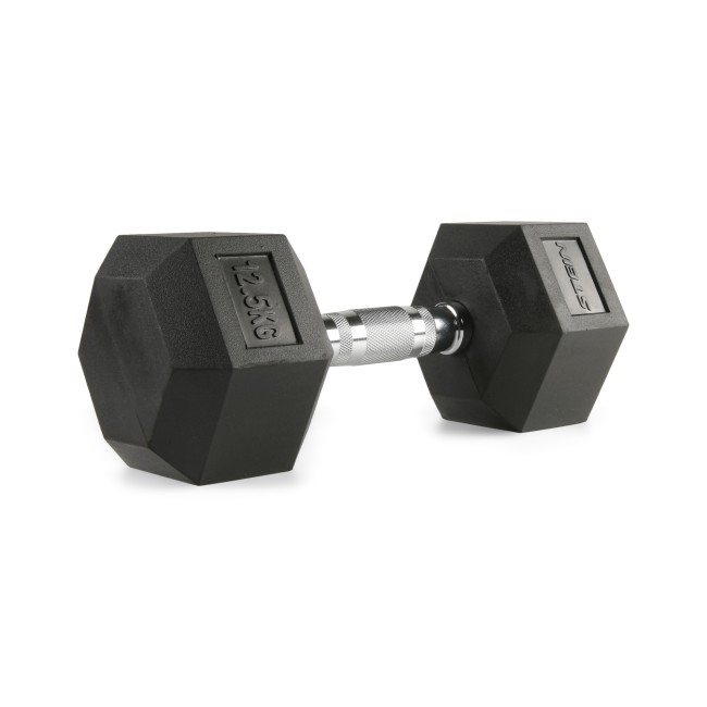 Гантель гексогональна 12,5 кг. Stein. OK1013-12,5