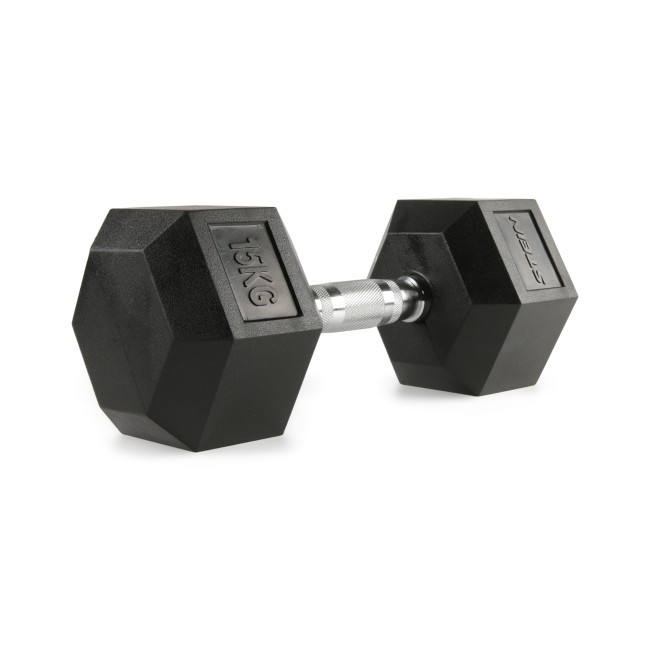 Гантель гексогональна 15 кг. Stein. OK1013-15