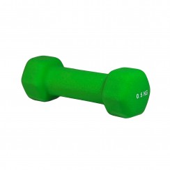 Гантель для фітнесу 0,5 кг 1шт неопренова Stein зелена