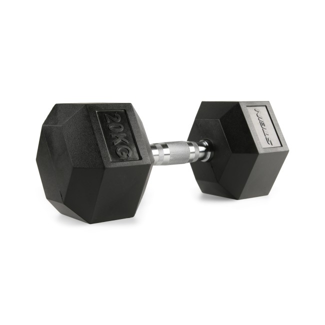 Гантель гексогональна 20 кг. Stein. OK1013-2