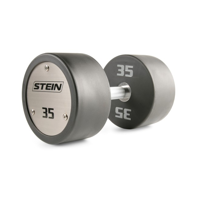 Гантель поліуретанова преміум 35 кг. Stein. OK1036H-35