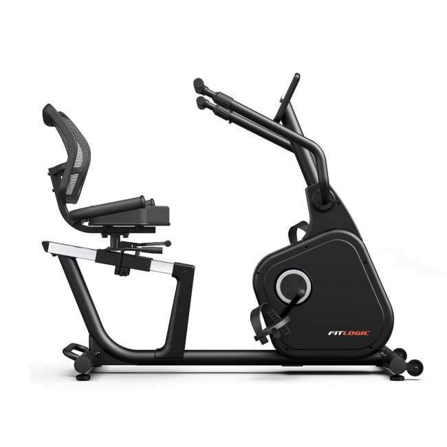 Горизонтальный велотренажер FitLogic B1902R Горизонтальный велотренажер FitLogic B1902R