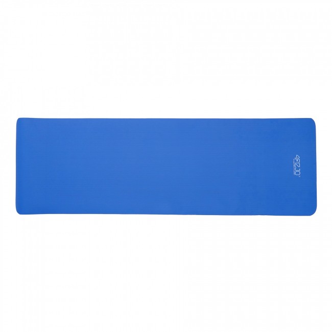 Килимок (мат) спортивний 4FIZJO NBR 180 x 60 x 1.5 см для йоги та фітнесу Blue (P-5907222931035)