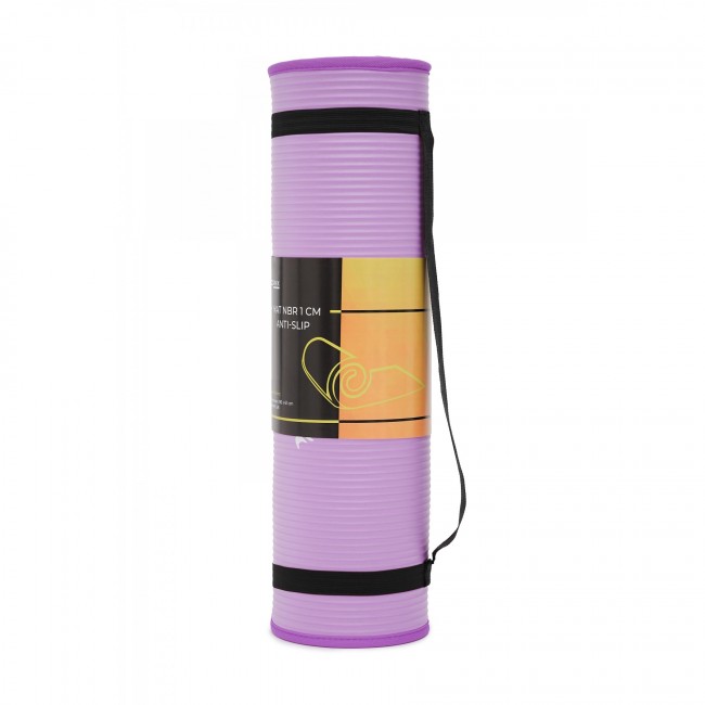 Коврик спортивный Cornix NBR 183 x 61 x 1 cм для йоги и фитнеса XR-0093 Purple/Purple