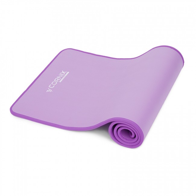 Коврик спортивный Cornix NBR 183 x 61 x 1 cм для йоги и фитнеса XR-0093 Purple/Purple