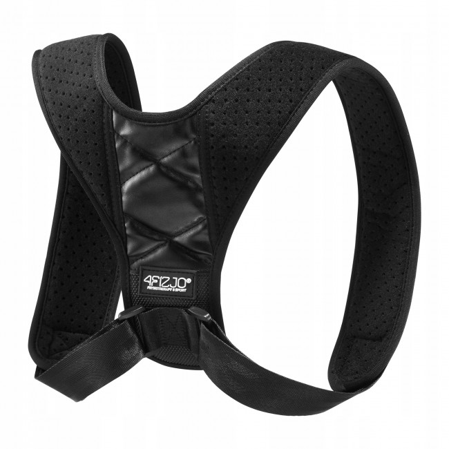 Корректор осанки 4FIZJO для поддержки спины, универсальный Black (P-5907739318107)