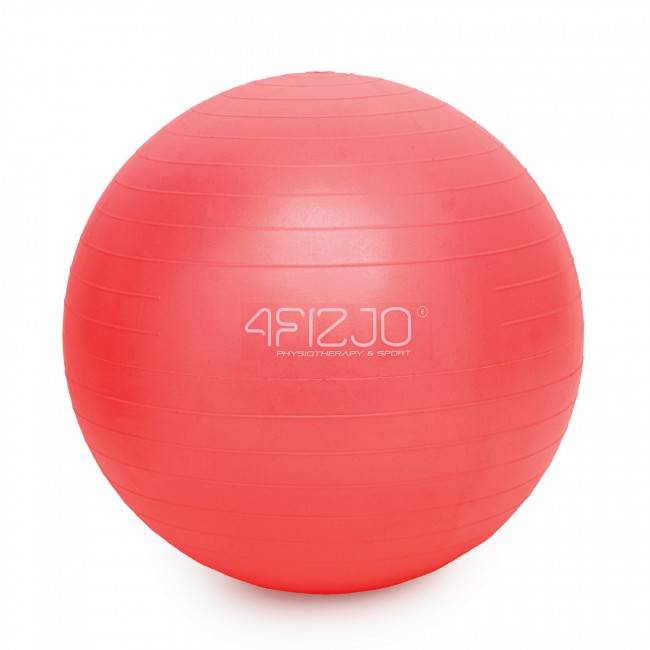 Мяч для фитнеса (фитбол) 4FIZJO 55 см Anti-Burst Red (P-5907222931509)