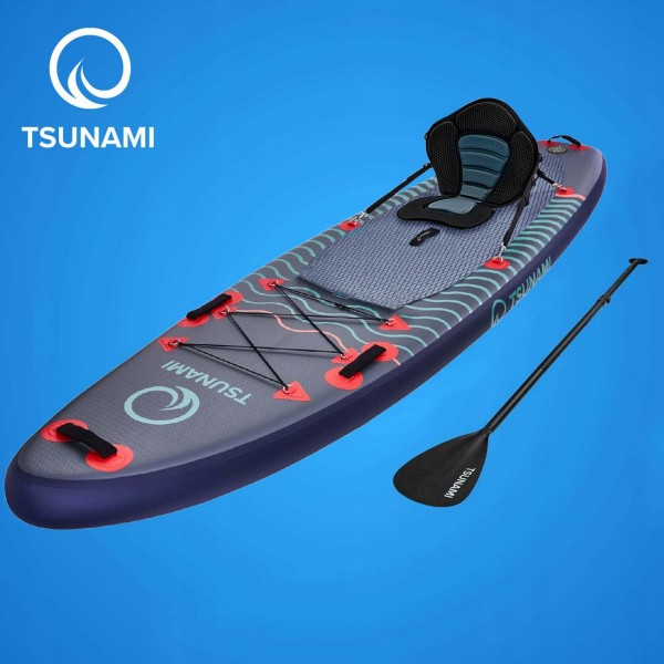Надувная SUP доска TSUNAMI 350 см с веслом Wave T03