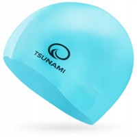 Шапочка для плавання TSUNAMI Kids дитяча Sky Blue (P-5905973401807)