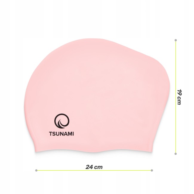 Шапочка для плавання TSUNAMI Standard Pink (P-5905973401845)