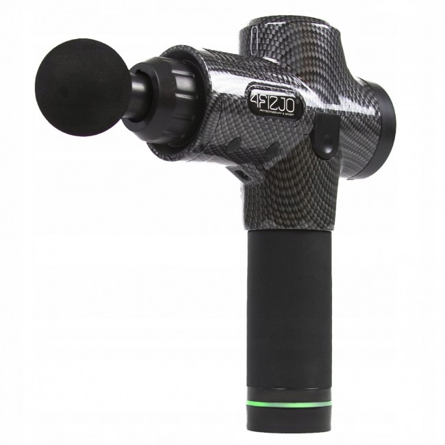 Ручний перкусійний масажер 4FIZJO Massage Gun Ultra Cool Edition 100 Вт масажний пістолет (P-5905973401470)