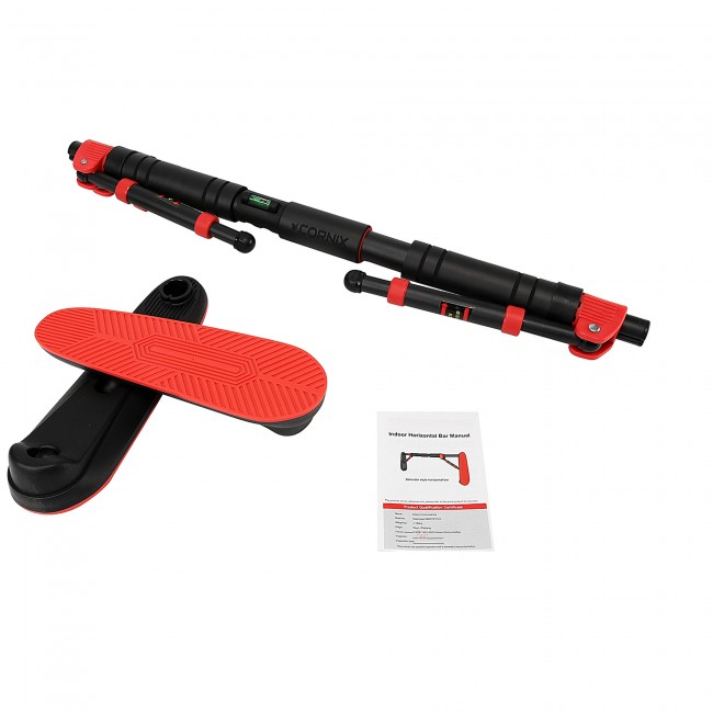 Турник раздвижной Cornix Elite 80-120 см XR-0290 Black/Red