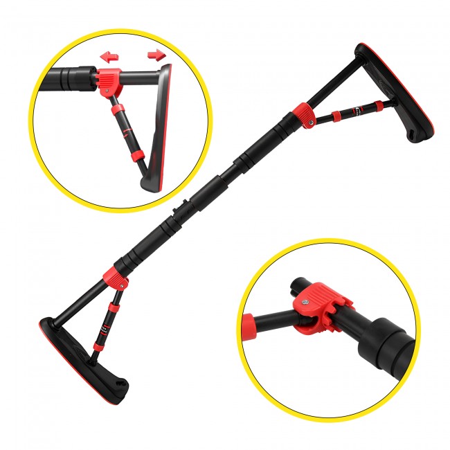 Турник раздвижной Cornix Elite 80-120 см XR-0290 Black/Red