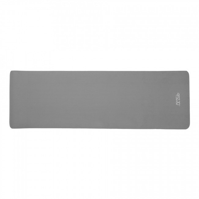 Килимок (мат) спортивний 4FIZJO NBR 180 x 60 x 1.5 см для йоги та фітнесу Grey (P-5907739311214)
