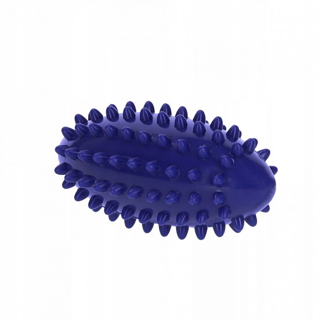М'яч масажний огірок 4FIZJO Spike Bean 11.5 x 5 см Blue (P-5905973400183)
