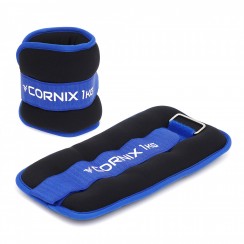 Утяжелители-манжеты для ног и рук Cornix 2 x 1 кг XR-0173