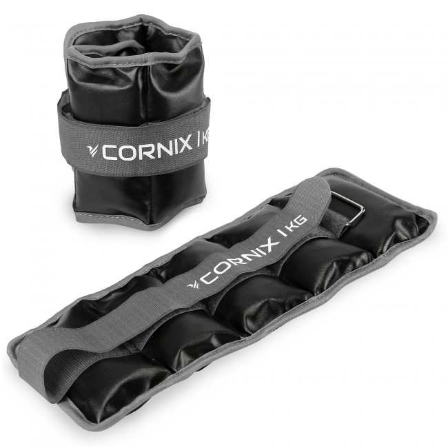 Утяжелители-манжеты для ног и рук Cornix 2 x 1 кг XR-0397