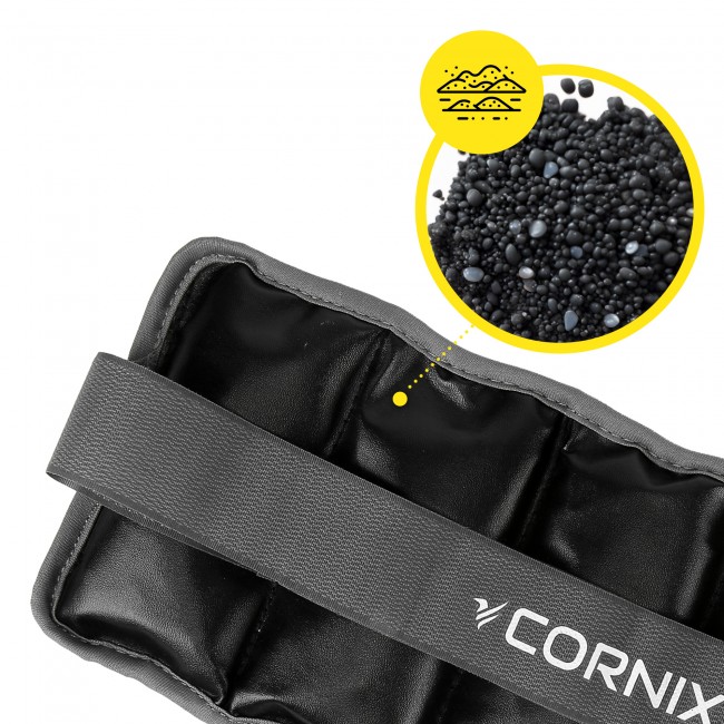 Утяжелители-манжеты для ног и рук Cornix 2 x 1 кг XR-0397