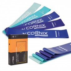 Гумки для фітнесу Cornix Mini Power Band набір 5 шт 1-20 кг XR-0047