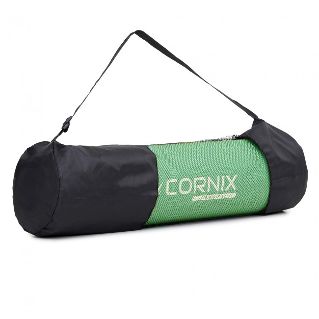 Килимок спортивний Cornix NBR 183 x 61 x 1 см для йоги та фітнесу XR-0491 Light Green