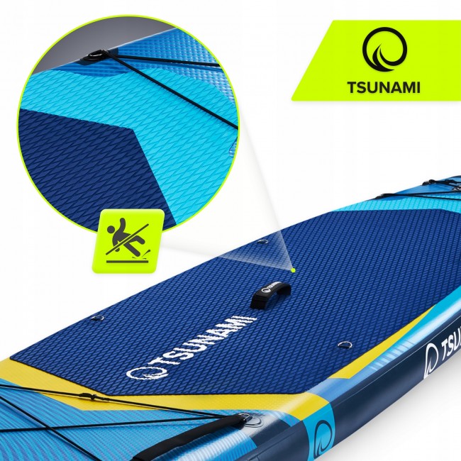Надувная SUP доска (сапборд) TSUNAMI PRO 350 см с веслом T13 (P-5905973405614)