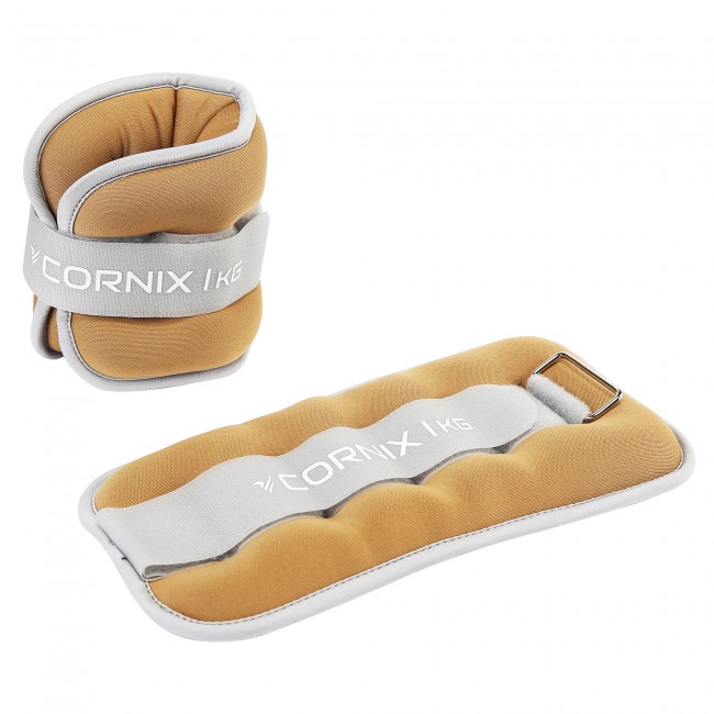 Обтяжувачі-манжети для ніг та рук Cornix 2 x 1 кг XR-0355 Обтяжувачі-манжети для ніг та рук Cornix 2 x 1 кг XR-0355