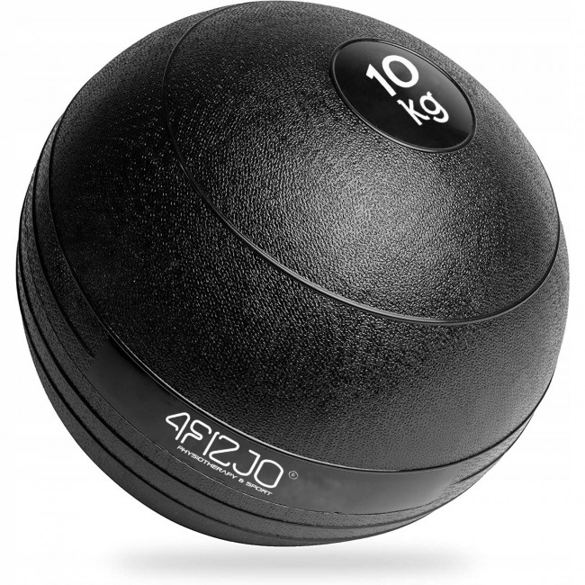 Слембол (медичний м'яч) для кросфіту 4FIZJO Slam Ball 10 кг Black (P-5907739315441) Слембол (медичний м'яч) для кросфіту 4FIZJO Slam Ball 10 кг Black (P-5907739315441)