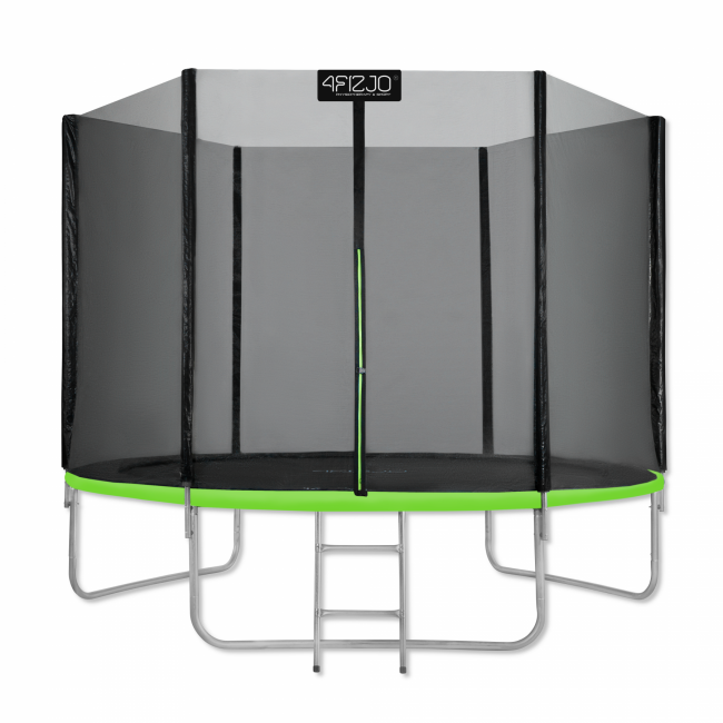 Батут с внешней сеткой 4FIZJO Classic 10FT 312 см 4FJ0306 Black/Green