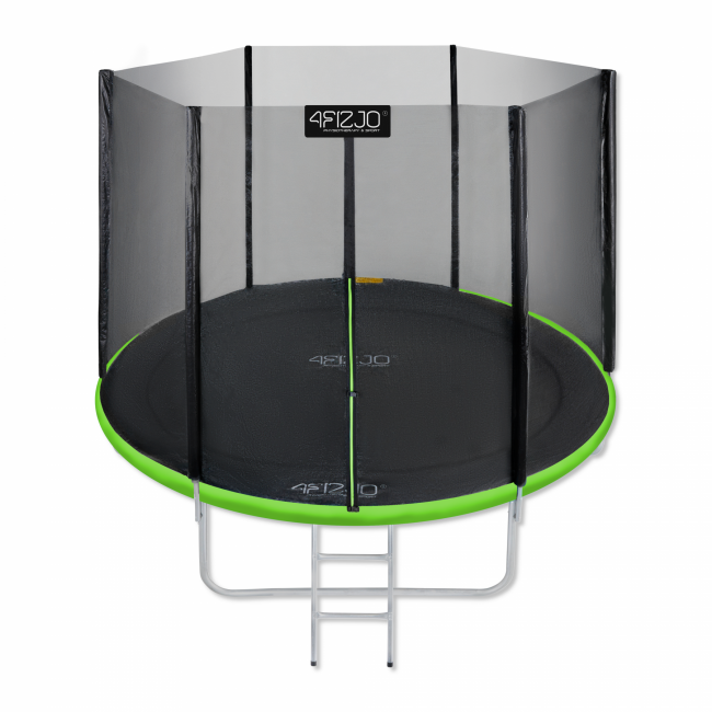 Батут с внешней сеткой 4FIZJO Classic 10FT 312 см 4FJ0306 Black/Green