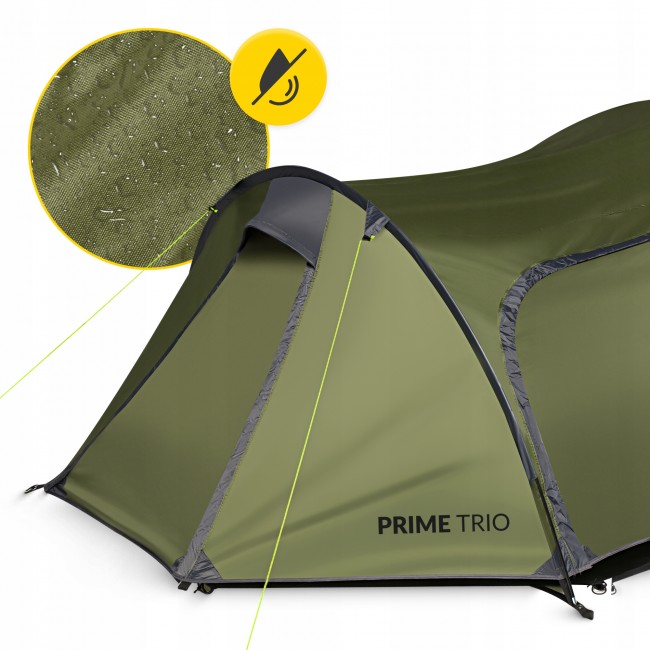 Намет туристичний Mountain Goat Prime Trio 3-місний Olive (P-5905973406574)
