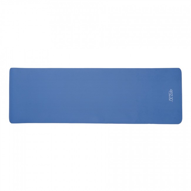 Коврик (мат) спортивный 4FIZJO NBR 180 x 60 x 1.5 см для йоги и фитнеса Navy Blue (P-5907739316981)