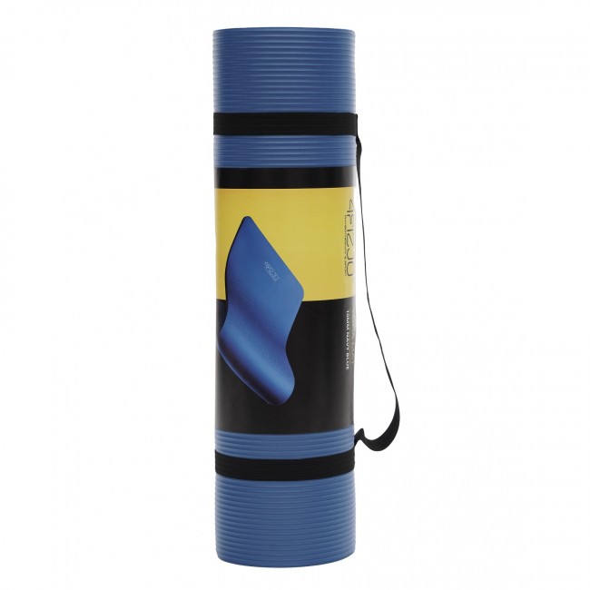 Коврик (мат) спортивный 4FIZJO NBR 180 x 60 x 1.5 см для йоги и фитнеса Navy Blue (P-5907739316981)