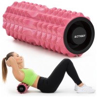 Массажный ролик Actiget EVA 33 x 13 см (валик, роллер) ACT0100 Pink