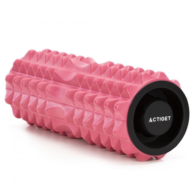 Массажный ролик Actiget EVA 33 x 13 см (валик, роллер) ACT0100 Pink