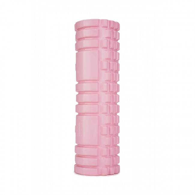 Массажный ролик Cornix EVA 45 x 14 см (валик, роллер) XR-0037 Light Pink