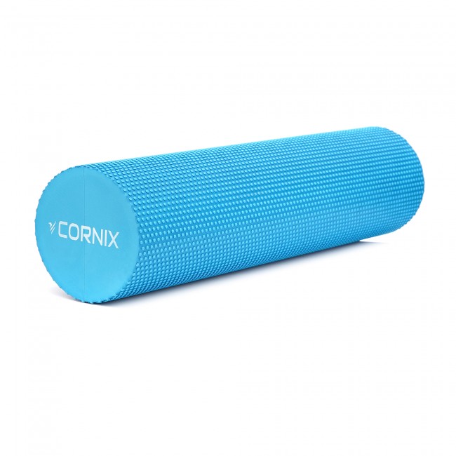 Масажний ролик Cornix EVA+ 60 x 15 см (валик, роллер) XR-0311 Blue