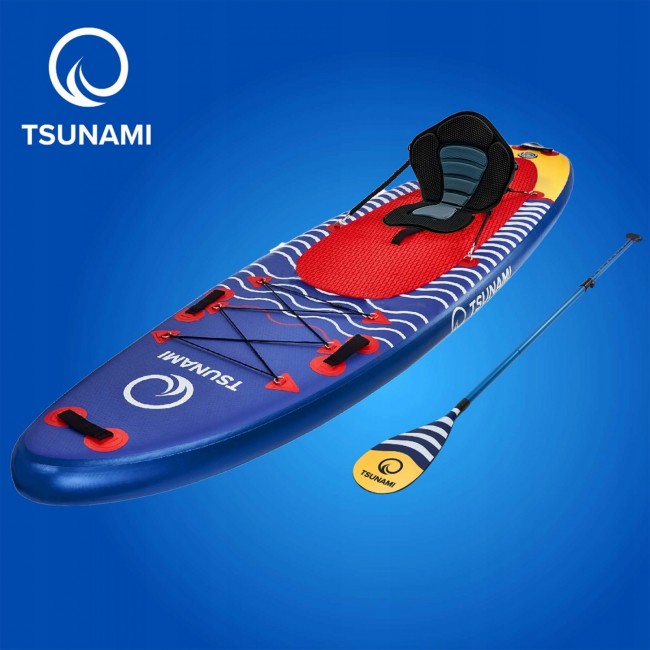 Надувная SUP доска TSUNAMI 350 см с веслом Wave T04 (P-5907739314239)