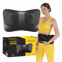 Подушка-масажер 4FIZJO Shiatsu Ultra+ Black (P-5907739319173)