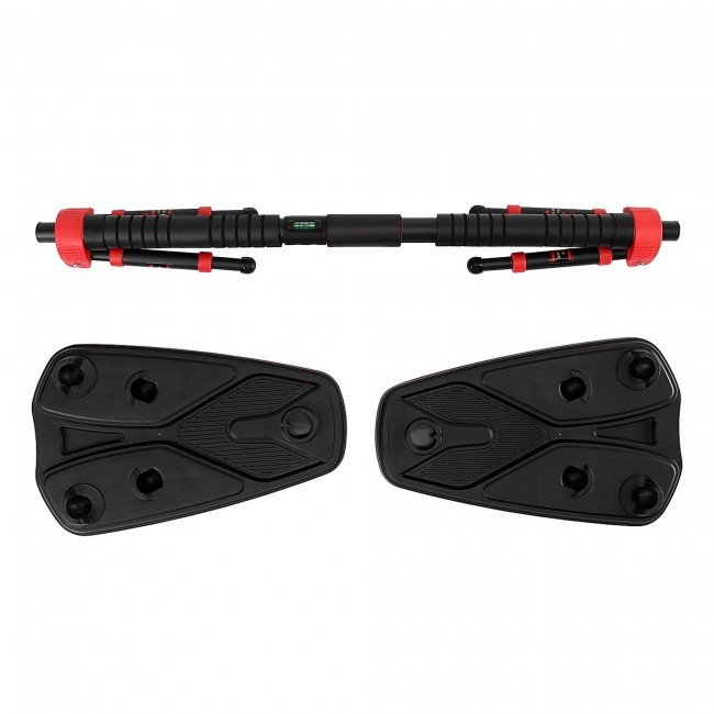 Турник раздвижной Cornix Elite+ 100-140 см XR-0295 Black/Red